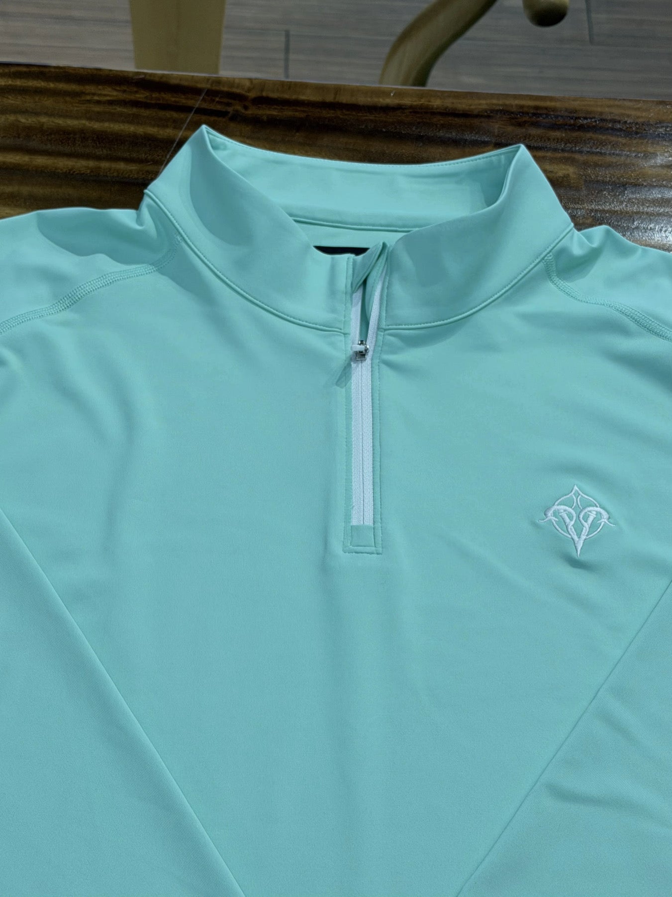 VIRR GF turquoise 1/4 zip