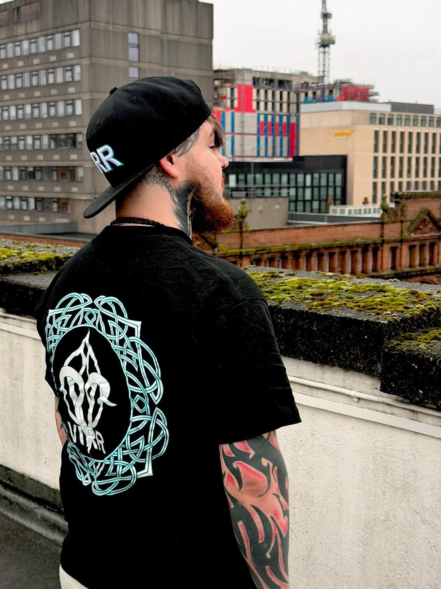 VIRR Large back print logo (black
